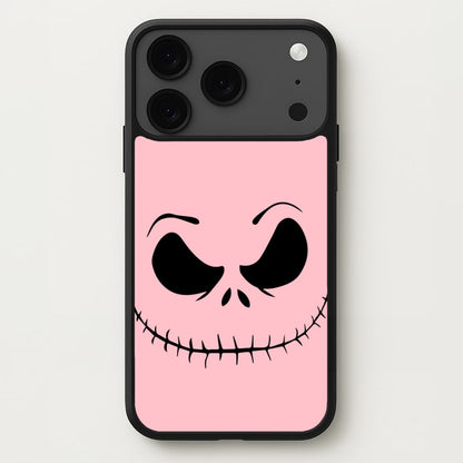 Pink Jack Skeleton Phone Case for iPhone 17 Pro Max