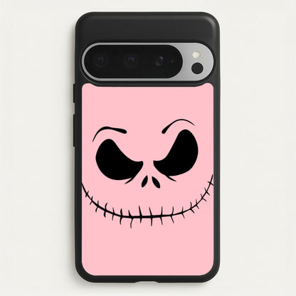 Pink Jack Skeleton  - Halloween Phone Case for Google Pixel 9 Pro XL