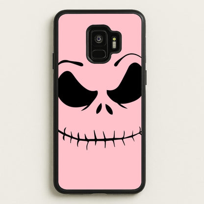 Pink Jack Skeleton  - Halloween Phone Case for Galaxy S9