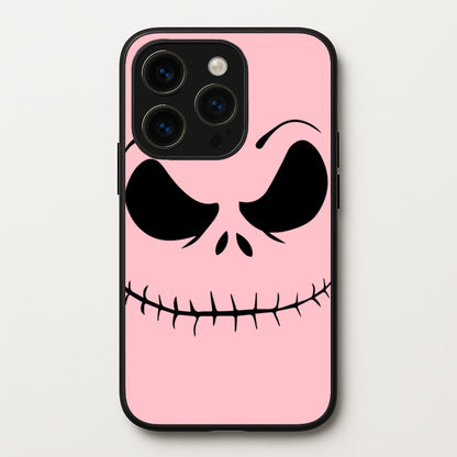 Pink Jack Skeleton  - Halloween Phone Case for iPhone 15 Pro Max