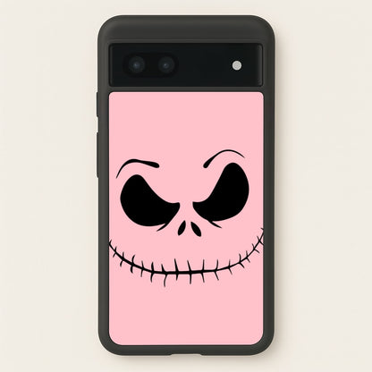 Pink Jack Skeleton  - Halloween Phone Case for Google Pixel 7a