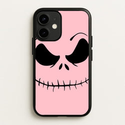 Pink Jack Skeleton  - Halloween Phone Case for iPhone 12 / 12 Pro