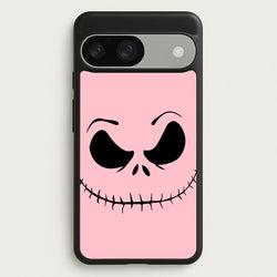 Pink Jack Skeleton  - Halloween Phone Case for Google Pixel 9 / 9 Pro