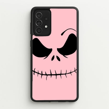 Pink Jack Skeleton  - Halloween Phone Case for Galaxy A52 / A52s