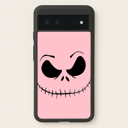 Pink Jack Skeleton  - Halloween Phone Case for Google Pixel 6