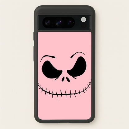 Pink Jack Skeleton  - Halloween Phone Case for Google Pixel 8 Pro