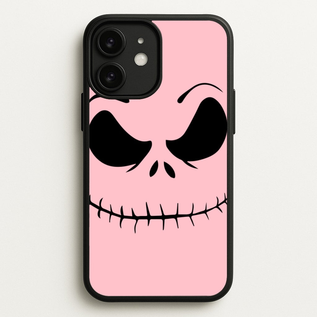 Pink Jack Skeleton  - Halloween Phone Case for iPhone 11