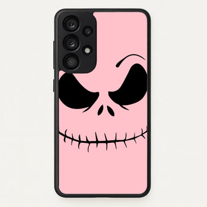 Pink Jack Skeleton  - Halloween Phone Case for Galaxy A53
