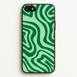 Green Abstract Halloween  - Halloween Phone Case for iPhone 5 / 5s / SE 2016