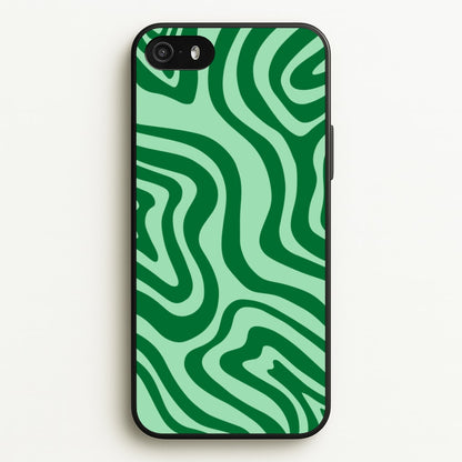 Green Abstract Halloween  - Halloween Phone Case for iPhone 5 / 5s / SE 2016