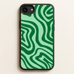 Green Abstract Halloween  - Halloween Phone Case for iPhone 6 / 7 / 8 / SE