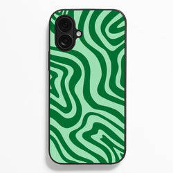 Green Abstract Halloween Phone Case