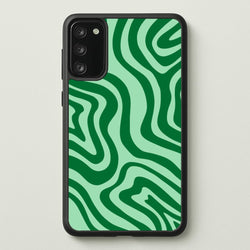 Green Abstract Halloween  - Halloween Phone Case for Galaxy A41