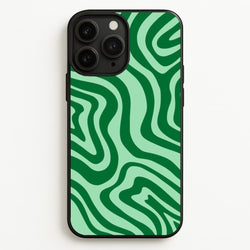 Green Abstract Halloween  - Halloween Phone Case for iPhone 11 Pro Max