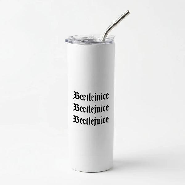 Beetle Halloween Skinny Tumbler