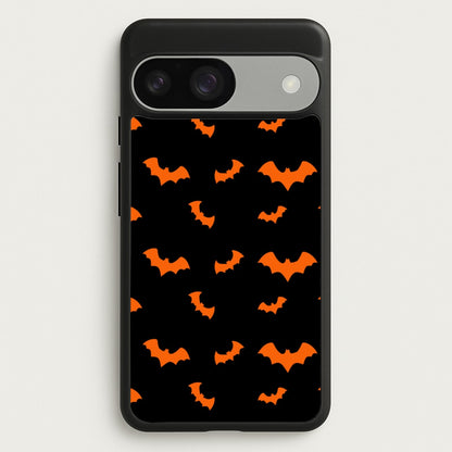 Orange Bat  - Halloween Phone Case for Google Pixel 9 / 9 Pro