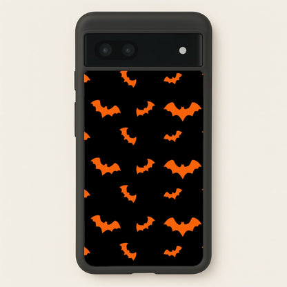 Orange Bat  - Halloween Phone Case for Google Pixel 6a