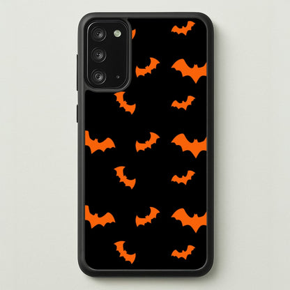 Orange Bat  - Halloween Phone Case for Galaxy Note 20