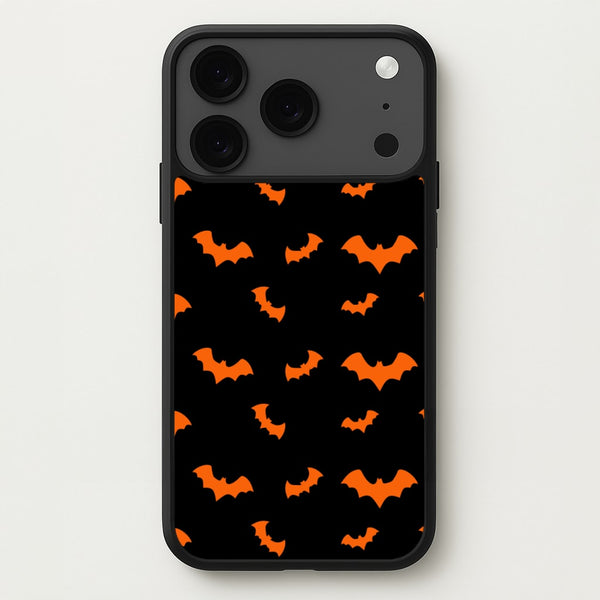 Orange Bat Phone Case for iPhone 17 Pro Max