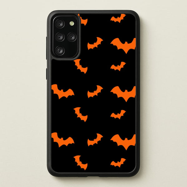 Orange Bat  - Halloween Phone Case for Galaxy S20 Plus