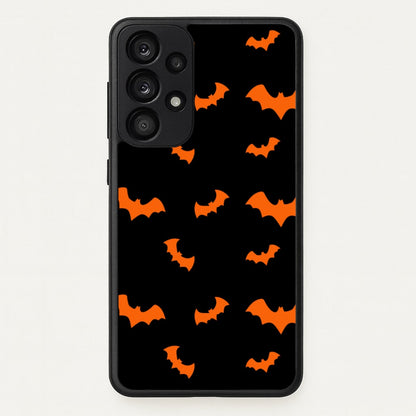 Orange Bat  - Halloween Phone Case for Galaxy A33