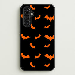 Orange Bat  - Halloween Phone Case for Galaxy A14