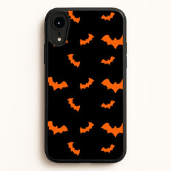 Orange Bat  - Halloween Phone Case for iPhone XR