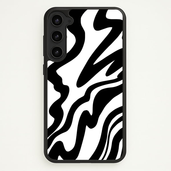 Black And White - Halloween  - Halloween Phone Case for Galaxy S23 Plus