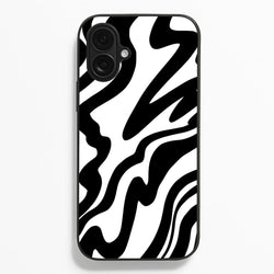 Black And White - Halloween  - Halloween Phone Case for iPhone 16 Plus
