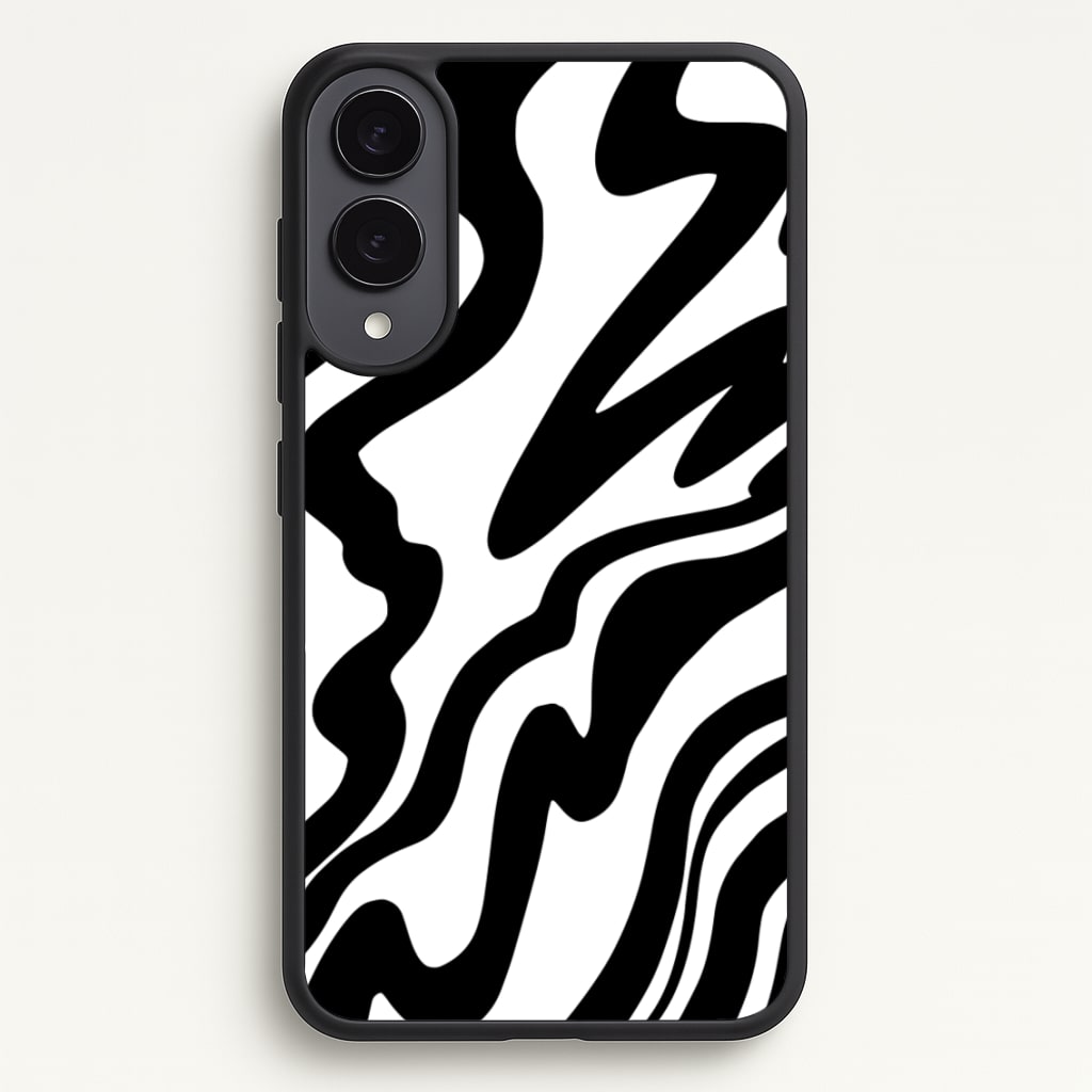 Black And White - Halloween  - Halloween Phone Case for Galaxy S25 Edge
