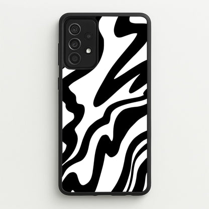 Black And White - Halloween  - Halloween Phone Case for Galaxy A52 / A52s