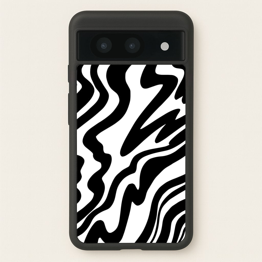 Black And White - Halloween  - Halloween Phone Case for Google Pixel 8a