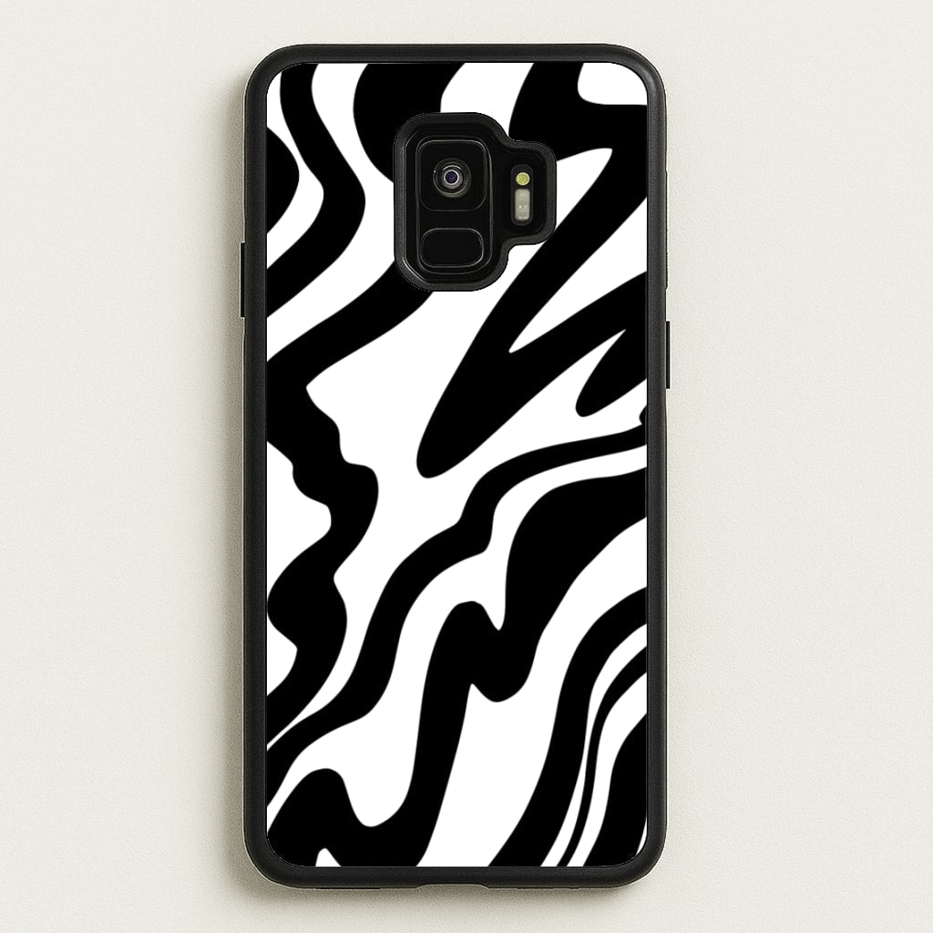 Black And White - Halloween  - Halloween Phone Case for Galaxy S9