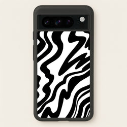 Black And White - Halloween  - Halloween Phone Case for Google Pixel 8 Pro