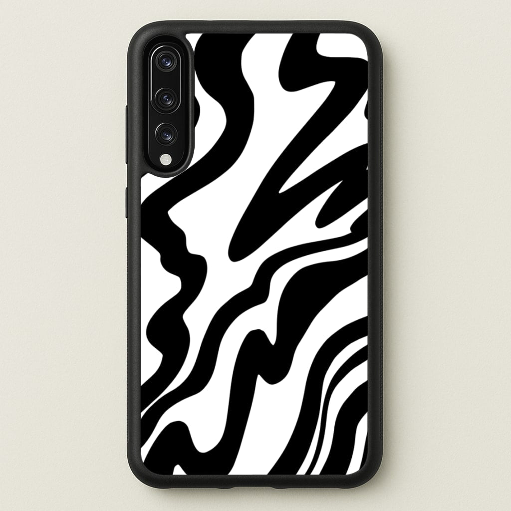 Black And White - Halloween  - Halloween Phone Case for Huawei P20 Pro