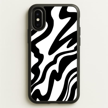 Black And White - Halloween  - Halloween Phone Case for iPhone X / XS