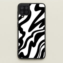 Black And White - Halloween  - Halloween Phone Case for Galaxy A12