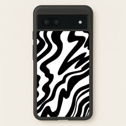 Black And White - Halloween  - Halloween Phone Case for Google Pixel 6a