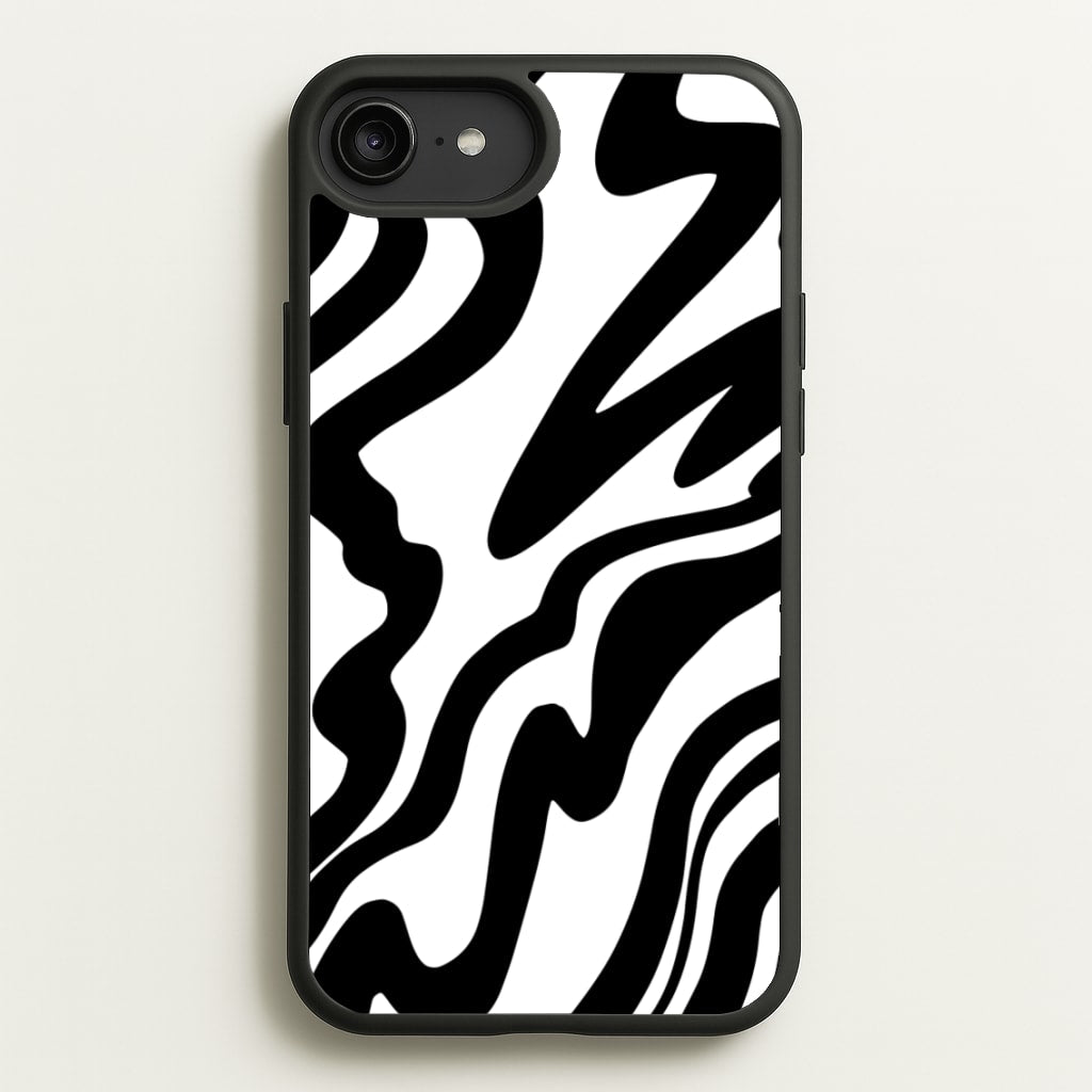 Black And White - Halloween  - Halloween Phone Case for iPhone 6 Plus / 7 Plus / 8 Plus