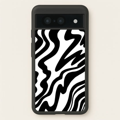 Black And White - Halloween  - Halloween Phone Case for Google Pixel 8