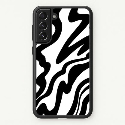 Black And White - Halloween  - Halloween Phone Case for Galaxy S21