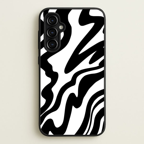 Black And White - Halloween  - Halloween Phone Case for Galaxy A54