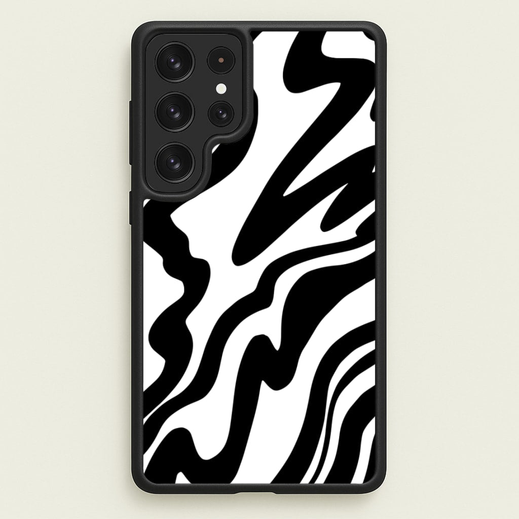 Black And White - Halloween  - Halloween Phone Case for Galaxy S22 Ultra