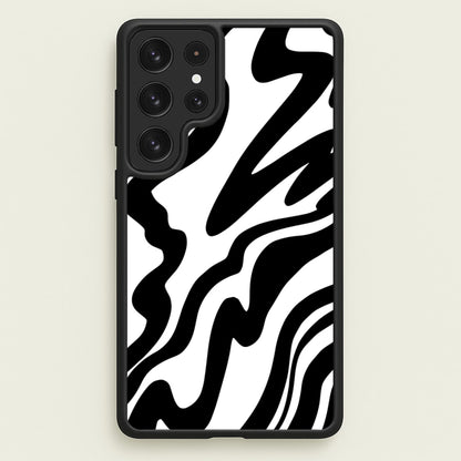 Black And White - Halloween  - Halloween Phone Case for Galaxy S22 Ultra