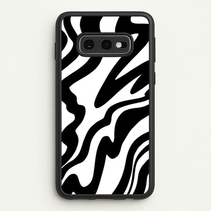 Black And White - Halloween  - Halloween Phone Case for Galaxy S10e