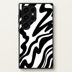 Black And White - Halloween  - Halloween Phone Case for Galaxy S24 Ultra