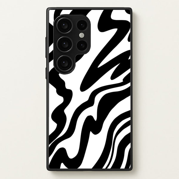 Black And White - Halloween  - Halloween Phone Case for Galaxy S24 Ultra