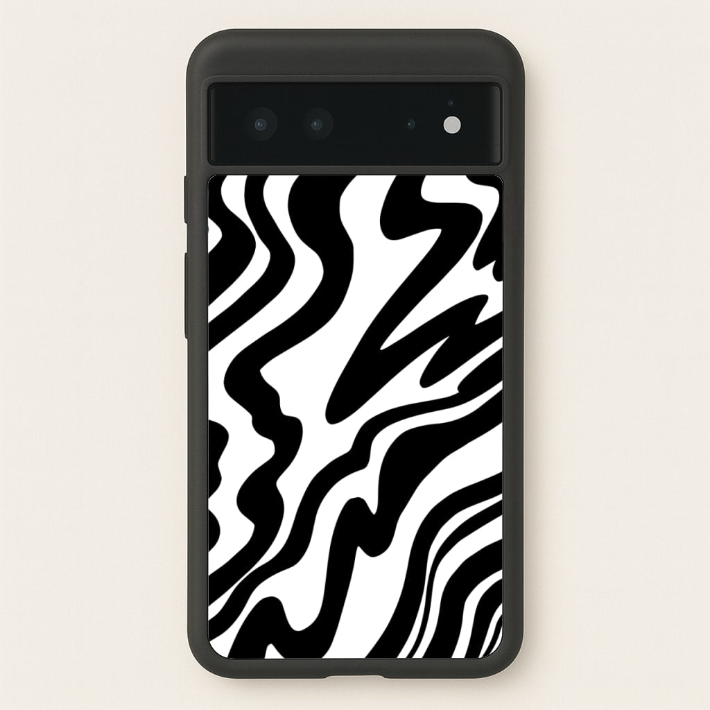 Black And White - Halloween  - Halloween Phone Case for Google Pixel 6