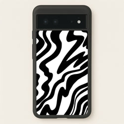 Black And White - Halloween  - Halloween Phone Case for Google Pixel 6