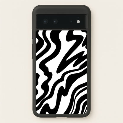 Black And White - Halloween  - Halloween Phone Case for Google Pixel 6